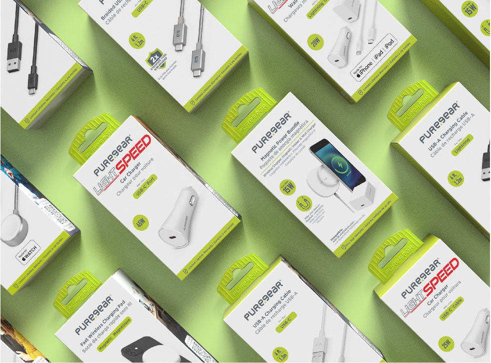 PureGear Power Lineup Packaging Transition